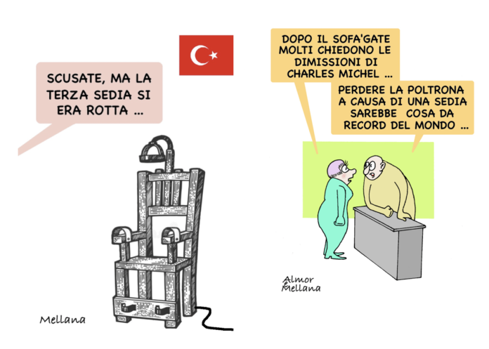Turchia, Mellana: storia di poltrone Turchia, Mellana: storia di poltrone