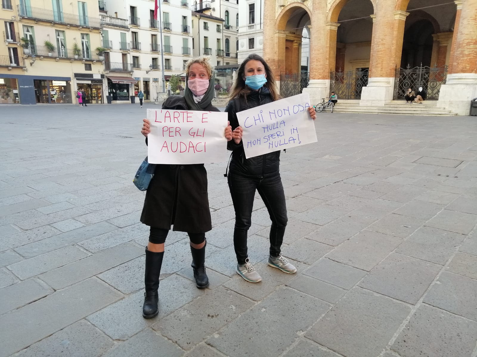 flashmob Vicenza artisti palestre