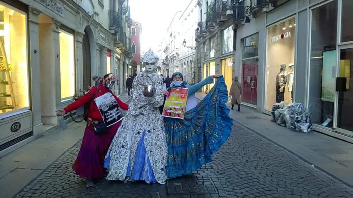 flashmob Vicenza artisti palestre