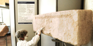 Restaurata la stele venetica proveniente da Villa Guiccioli