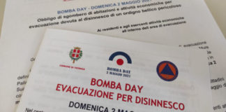 Bomba day, consegnati tutti i pieghevoli ai residenti e negozianti