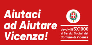 “Aiutaci ad aiutare Vicenza!”, il 5 per mille alle attività sociali del Comune di Vicenza