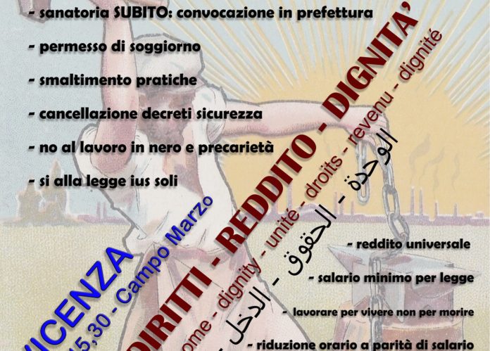 manifestazione 1 maggio campo Marzo Usb manifestazione 1 maggio campo Marzo Usb