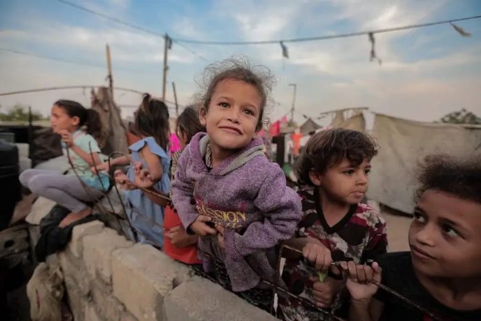 Bambini a Gaza