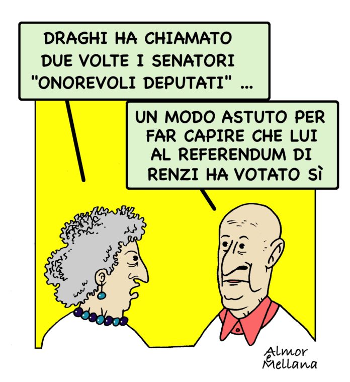 DRAGHI E LAPSUS ONORIS CAUSA, di Claudio Mellana DRAGHI E LAPSUS ONORIS CAUSA, di Claudio Mellana
