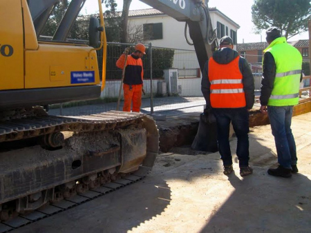 Lavori di Viacqua (foto d'archivio)