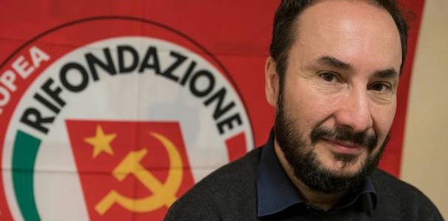 Maurizio Acerbo, Segretario nazionale del partito della rifondazione Comunista meloni francia