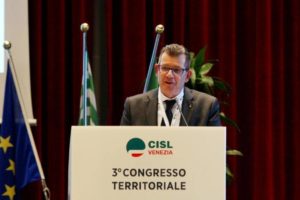 Paolo Bizzotto, segretario generale Cisl Venezia