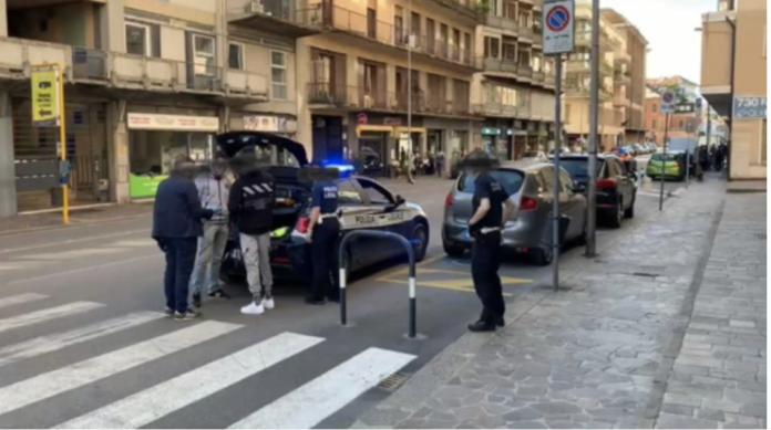 controlli via Firenze viale Milano 20 maggio 2021