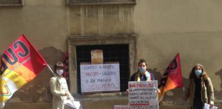 Decreto Legge 44/2021 su obbligo vaccinale operatori sanitari e socio sanitari, CUB Sanità Vicenza dal prefetto con lettera di protesta Sit in davanti alla prefettura di Cub Vicenza