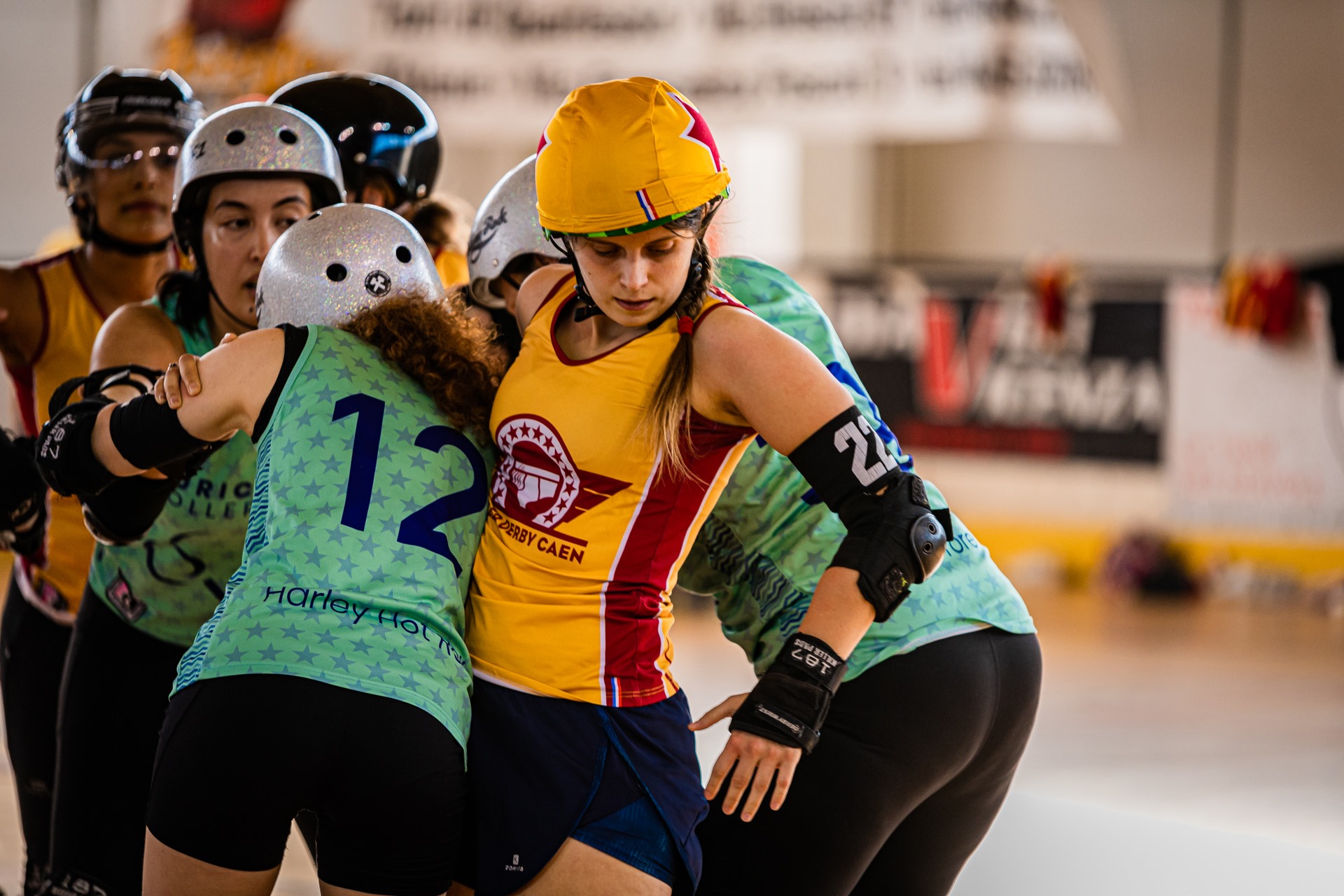 Vicenza roller derby fase di gioco