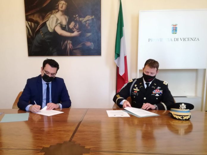 accordo Rucco provincia Vicenza esercito USA