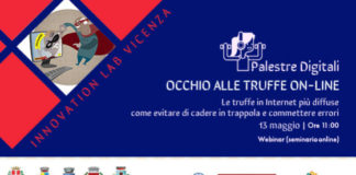 Palestre Digitali per pensionati, il 13 maggio “Occhio alle truffe on line”