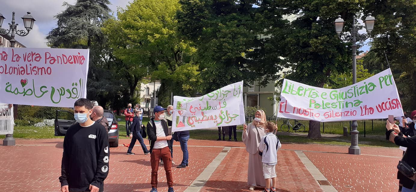 manifestazione campo marzo palestina