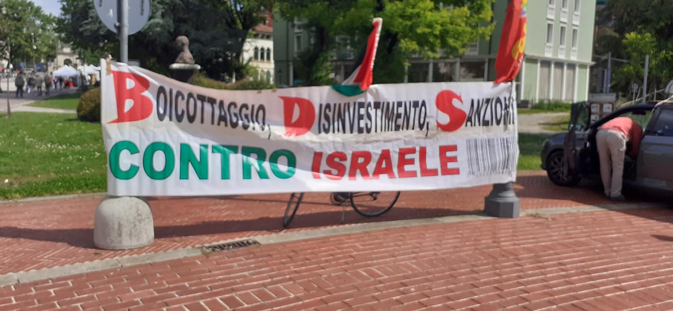 manifestazione israele palestina gaza campo marzo