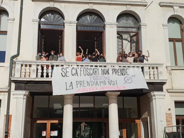 Ca' Foscari occupata collettivo studenti