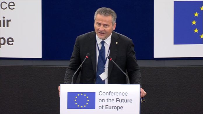 Ciambetti a Strasburgo Conferenza Futuro Europa