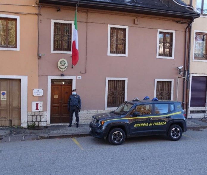 La tenenza di Asiago della Guardia di Finanza di Vicenza
