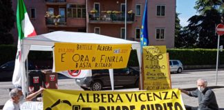 Dopo Rucco per le infrastrutture vicentine anche Rolando per il Comitato dell’Albera scrive al ministro Salvini per la Tangenziale di Vicenza Albera: manifestazione del Comitato dell'Albera No Tir Sì Bretella per la Vita
