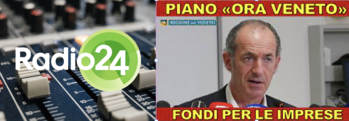 Fondi regioni per post covid (Radio 24): primeggiano Lombardia, Veneto e Piemonte