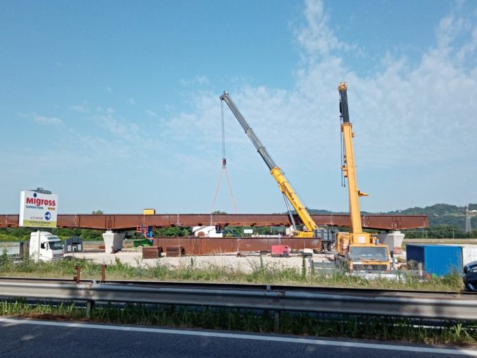 Variante Sp46, bretella dell'Albera: lavori in corso