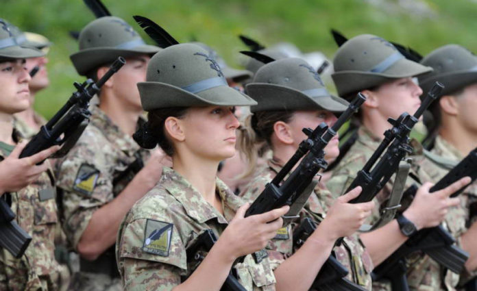 donne esercito