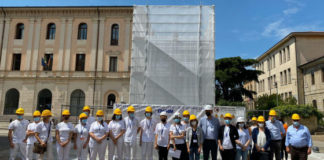 Cantiere scuola di Engim, al via il restauro del monumento di Giacomo Zanella