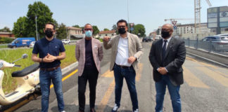 Riqualificazione porta ovest della città di Vicenza, questa mattina sopralluogo sindaco Rucco e componenti amministrazione