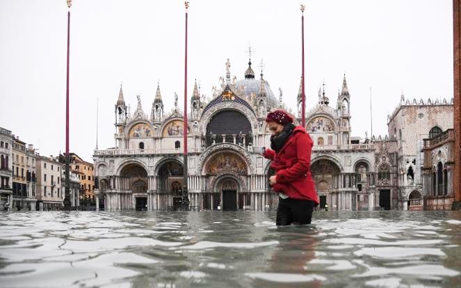 Acqua alta a Venezia e cambiamento climatico