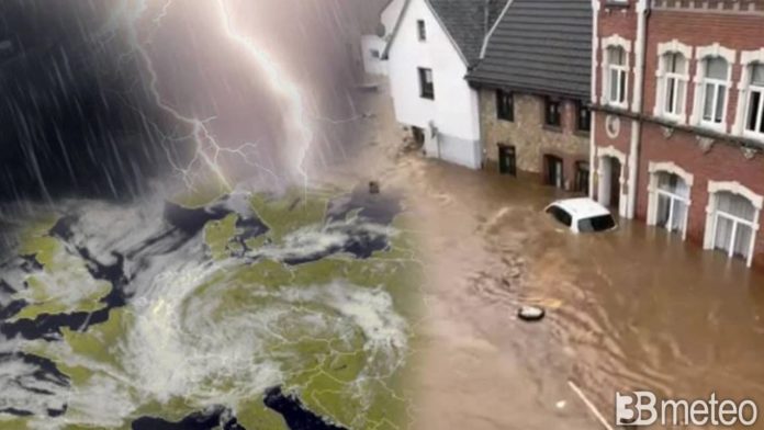 Alluvione in Germania, 3bmeteo