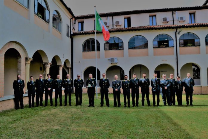 Guardia di Finanza generale Venezia in visita a Vicenza