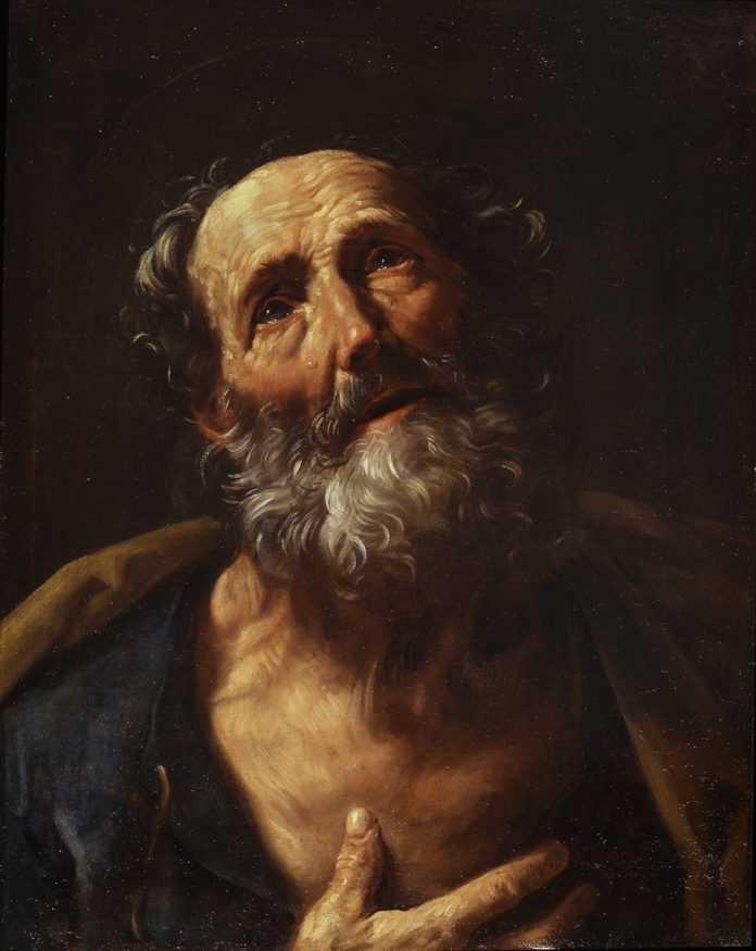 Guido Reni - San Pietro penitente - Roma Collezione Mainetti