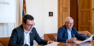 Nuovi percorsi ciclabili e ciclovie, Rucco e Marangon (provincia di Vicenza): quasi 2 mln di € di contributi per progettazione e realizzazione Il presidente della Provincia di Vicenza, Francesco Rucco, e il Consigliere con delega alle piste ciclabili, Renzo Marangon