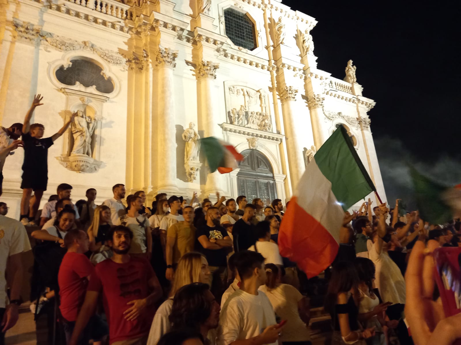 festeggiamenti a Monte Berico