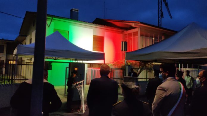 accensione Tricolore Bassano