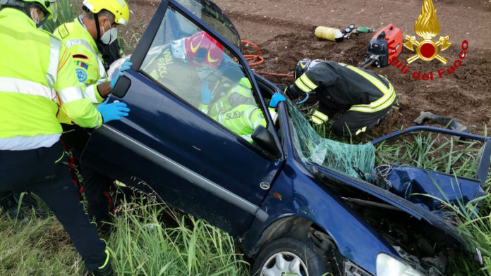 incidente Pojana foto vigili del fuoco veneto