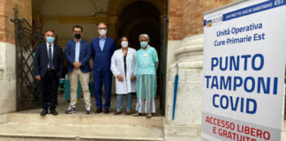 Tamponi gratuiti a Vicenza in Loggia del Capitaniato, Rucco e Tosetto: il giovedì mattina nel mese di luglio