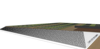 Cimitero maggiore di Vicenza, approvato il progetto del campo dedicato alle sepolture islamiche Rendering progetto area islamica del Cimitero maggiore di Vicenza