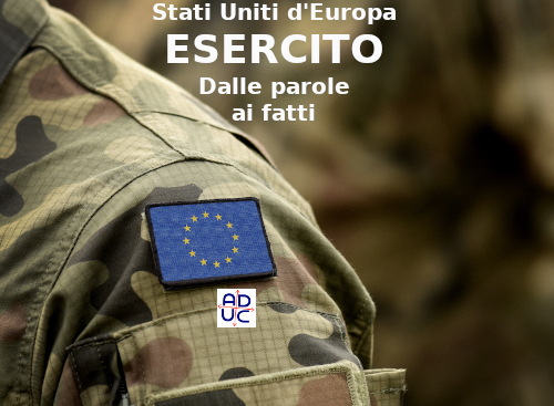 Aduc e l'Esercito degli Stati Uniti d’Europa
