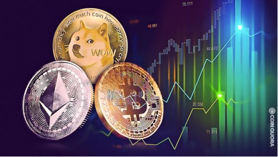 Bitcoin, Ethereum, Dogecoin