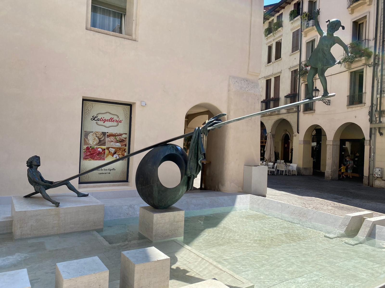 Fontana dei Bambini a Vicenza, uno scorcio