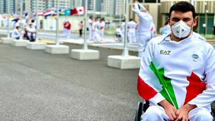 Il veneto Francesco Bettella, bronzo alle paralimpiadi di Tokyo