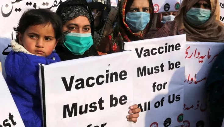 Necessità di vaccinare i Paesi poveri