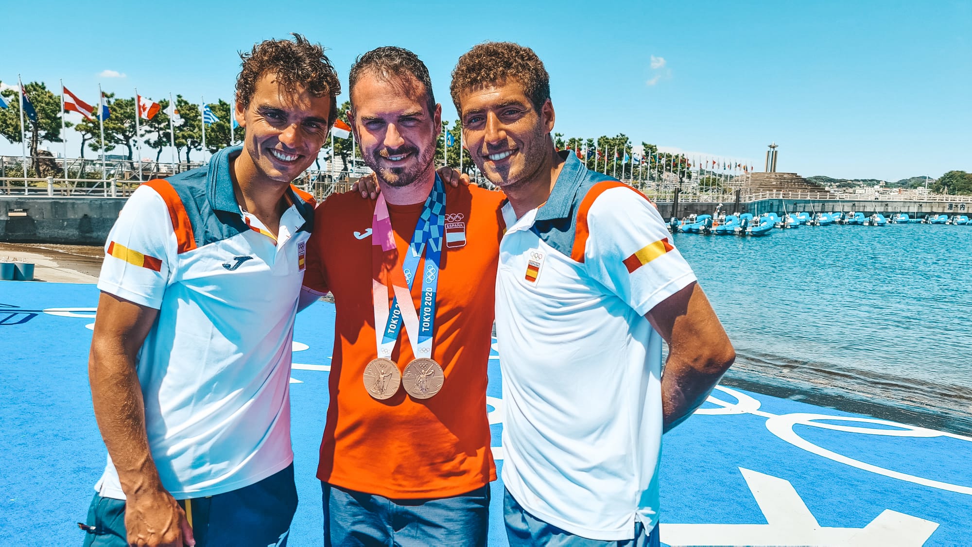 Chioggiotto Riccardo Ravagnan, weather strategia del team spagnolo di vela a Tokyo 2020