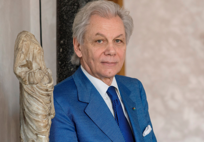 Prof. Valter Mainetti, imprenditore (Sorgente Group) e collezionista (Fondazione Sorgente group)