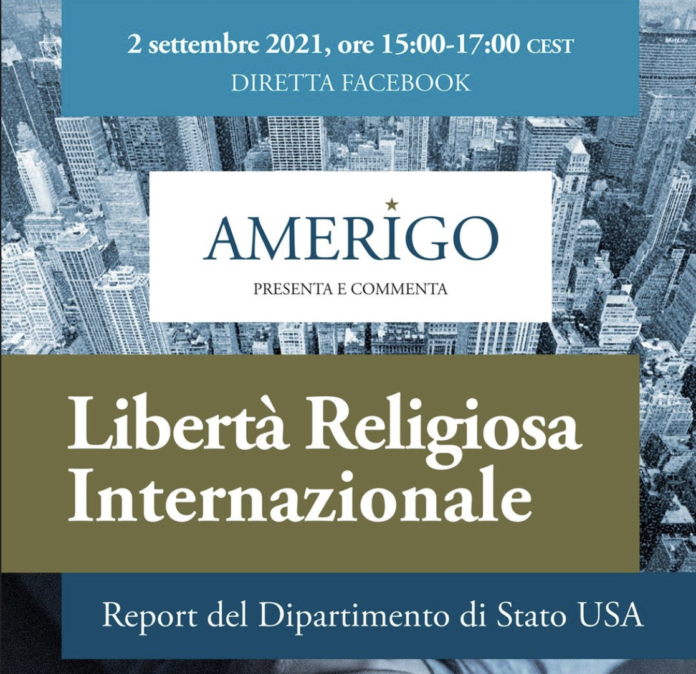 Webinar in diretta FB dell'associazione Amerigo con esperti internazionali