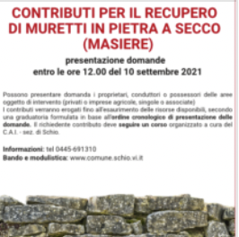 Recupero delle masiere