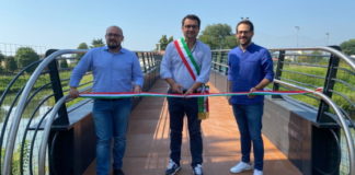 Infrastrutture e lavori pubblici, ass. Mattia Ierardi e Matteo Celebron: il Comune di Vicenza chiede contributi per 1 milione 300 mila euro Da sinistra Ierardi, Rucco e Celebron