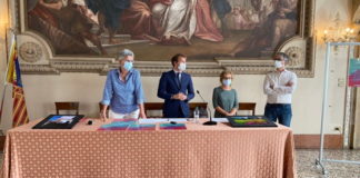 “ViYoung”. Tolio, Maltauro, Visentin, Biffanti: il 3 settembre un’iniziativa a Vicenza per i giovani nel chiostro di Palazzo San Giacomo Da sinistra Tolio, Maltauro, Visentin, Biffanti