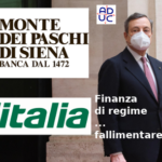 Alitalia/Ita e Montepaschi, Aduc: “Finanza di regime… fallimentare”